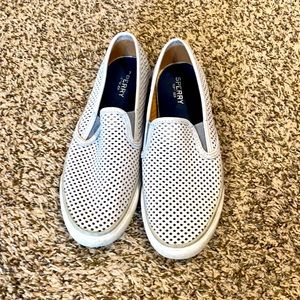 Sperry Topsider perforated sneakers